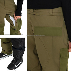 Pantalons de neige d'hiver unisexes personnalisables, durables, imperméables, coupe-vent, respirants, chauffants, pour adultes, softshell - Product Image 4