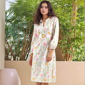 Women Dress Factory <b>Sale</b> <b>Spring</b> Summer Casual Fashion Women Sleeveless Maxi Dress Flowy Style OEM ODM at Wholesale Manufacture - Product Image 1