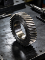 Engrenage usiné CNC OEM de haute qualité, axe d'engrenage personnalisé non standard pour équipements miniers et industriels, machines lourdes