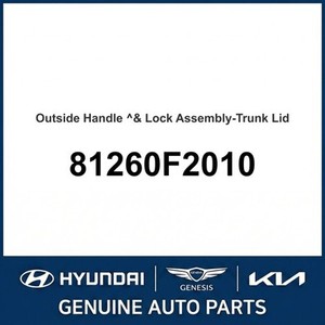 Pièces et accessoires automobiles et camionnettes neuves Elantra 81260F2010 - Product Image 1