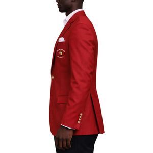 Blazer officiel Kappa Alpha Psi Krimson, grande taille, vêtements de fraternité grecque avec coupe ajustée, tissu de qualité supérieure et style formel - Product Image 3