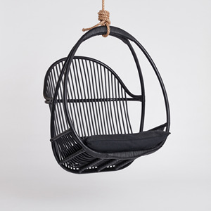 Rattan Patio <b>Swing</b> Egg Shaped Chair Decoration for Living Room Indoor and Outdoor Leisure Furniture - Product Image 4