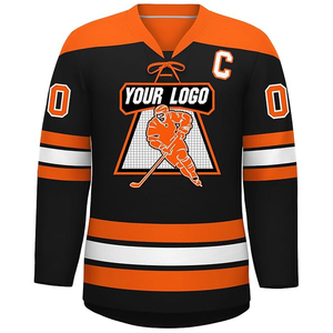 OEM Supplier Custom Ice Hockey Jersey Pakistan Wholesale Export USA Buyers Team Uniform Bulk 100% Polyester Sublimation Printed - Product Image 1