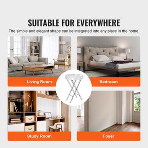 Acrylic Folding <b>Tray</b> Coffee <b>Table</b> Clear Acrylic X Leg End <b>Side</b> <b>Table</b> for Snack Drink & Food Use - Product Image 6