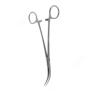 ชุดเครื่องมือคีมผ่าตัดและคีมจับสแตนเลสแบบแมนนวล Bengolea Artery Forceps แบบโค้ง 12 ฟัน ขนาด 20.0 ซม. - Product Image 6