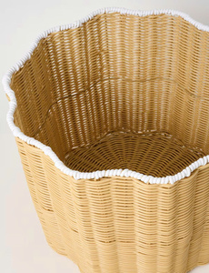 Elegante Cesta Alta de Ratán, Cesta de Almacenamiento con Estilo para Sala de Estar, Dormitorio, Organización del Hogar - Product Image 5