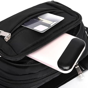 Riñonera de Lona Casual Personalizada al por Mayor, Impermeable, con Cierre de Cremallera, Ligera, de Alto Rendimiento para Exteriores - Product Image 6