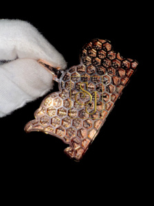 Premium 925 plata esterlina hombres Hip Hop nombre colgante personalizado esmalte letra noche brillo Moissanite diamante Bling Iced collar - Product Image 4