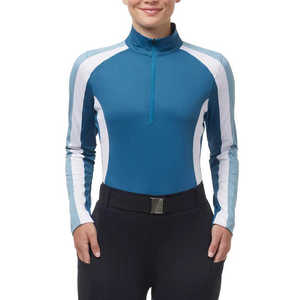 Camisa de Competición Ecuestre Transpirable y Agradable al Tacto para Mujer, Camisa para Dama, Camisa Ecuestre para Competición con Jodhpurs y Pantalones de Montar - Product Image 4