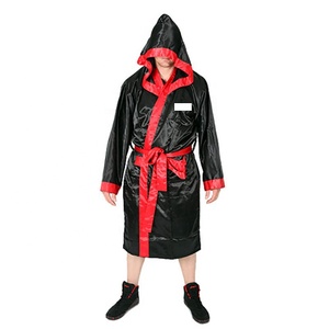 Customized MMA Boxing Robe High Quality Custom Design Wrestling Boxing Gown for Training and Fighting - Product Image 1