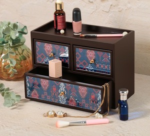 Modern Design Handcrafted Wooden Drawer Cabinet Mini <b>Storage</b> Organizer Decorative Wooden Jewelry <b>Storage</b> Box for Office Use - Product Image 2