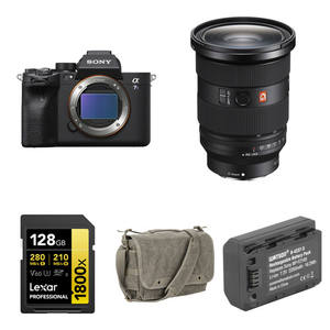 Cámara sin Espejo A7S III para Vlogs con Lente GM II de 24-70 mm f/2.8, Pantalla Dual, Construcción de Vidrio, Sensor CMOS - Product Image 2