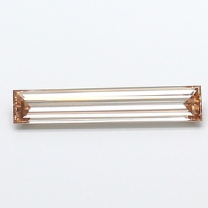 Diamant de laboratoire de 0,75 ct, taille baguette, noir vif fantaisie VS1 CVD, diamant en vrac pour la fabrication de bijoux - Product Image 1