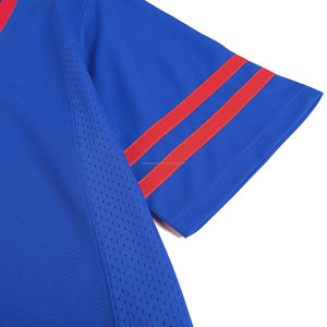 เสื้อฟุตบอลผ้าโพลีเอสเตอร์สำหรับฝึกเล่นเกมระบายอากาศได้ดีใส่สบาย - Product Image 4