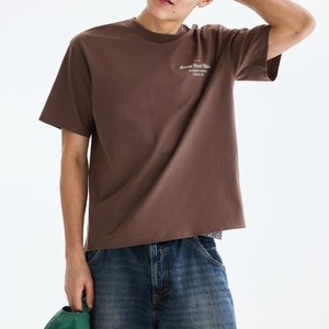 Camisetas de Algodón Personalizadas de Alta Calidad, Estilo Largo, Manga Corta, Cuello Redondo, Lisas, Teñidas, con Impresión de Logotipo Extra Grande en Oferta - Product Image 6