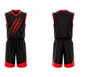 Full Sublimation Basketball Uniform Custom Logo Sportswear Manufacturer for Dry Breathable Polyester For <b>Men</b> Women - Product Image 2