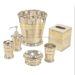 Accesorios de Baño de Acero Inoxidable de Alta Calidad, Resistentes al Agua, para Hotel: Dispensador de Jabón, Portacepillos de Dientes, Contenedor para Toallitas - Product Image 1