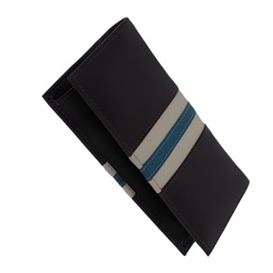 Portefeuille bifold en cuir véritable Ashgreen International pour homme, cousu à la main, plusieurs emplacements pour cartes, porte-carte d'identité, porte-monnaie - Product Image 3