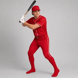 Tenue de baseball professionnelle, vêtements athlétiques conçus pour l'identité d'équipe, les séances d'entraînement, les matchs de championnat et les activités en plein air - Product Image 5