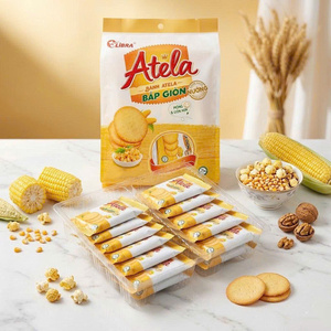 <b>Corn</b> Crackers 228g Crunchy Healthy <b>Snack</b> OEM ODM Vietnam Factory Bulk Supply - Product Image 1