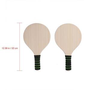 Wholesale <b>Professional</b> Cheap Price Wood Handle Outdoor Sports Badminton Rackets Badminton Wooden Ball Sports Equipment - Product Image 5