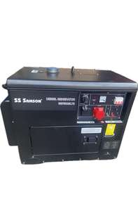 SS Samson เครื่องกำเนิดไฟฟ้าดีเซลแบบเงียบ7KW SS7500SLT3พร้อมระบบปรับแรงดันไฟฟ้าอัตโนมัติ - Product Image 3