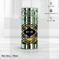 Parfum Roll-On Mewah Kyza Attar 10 ML Aroma Kayu Tahan Lama untuk Pria
