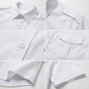 Short Sleeve <b>Button</b> Up Chest Pocket Men's <b>Shirt</b> 100% Cotton Material Made 2026 Best Style Men <b>Shirts</b> - Product Image 3
