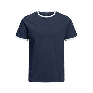 Camiseta de algodón 100% para hombre, diseño de logotipo personalizado, manga corta, ropa informal de verano, de alta calidad, corte holgado. - Product Image 1