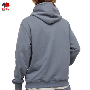 Sweat à capuche confortable et respirant en molleton 100% coton personnalisé Ryan Pro Gear pour hommes avec impression de logo personnalisée, respectueux de l'environnement - Product Image 3