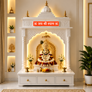 ป้ายไฟ LED สีส้ม รุ่น Iota Toran Light Jay Shri Ram พร้อมขอบสีขาวและสัญลักษณ์สวาสติกา - Product Image 4