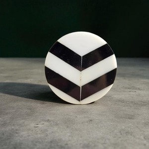 Wood & Resin <b>Door</b> <b>Knobs</b> for Interior <b>Doors</b> Customizable Modern Natural Wood Color and <b>White</b> Resin <b>Knob</b> on Drawers - Product Image 2
