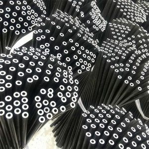 Piquets en fibre de verre noirs pour agrumes, creux, extrémités biseautées - Product Image 4