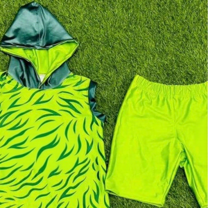 Premium American 7v7 Youth Football Player Training <b>Compression</b> Set Custom Sublimated 7 Flag Jerseys & Breathable Uniform Shirts - Product Image 1