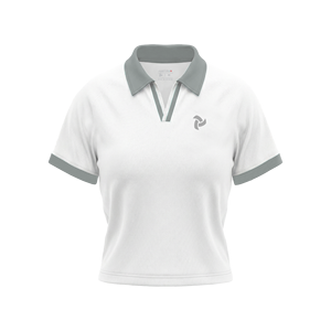 Hot Design <b>Women's</b> Lightweight Active Stretch Sports Polo Shirt 100% Polyester Breathable Quick Dry Activewear 4 Colors WPJ01 - Product Image 5