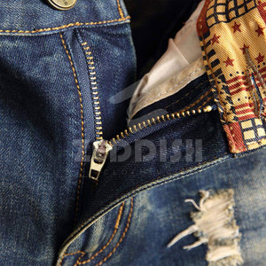 Shorts en jean déchiré légers en coton, respirants et amples – Meilleures ventes - Product Image 6