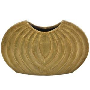 Florero Circular de Diseño en Color Dorado, Decoración para Mesa de Salón, Florero de Aluminio Hecho a Mano, Última Llegada - Product Image 3