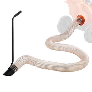 Accessorio Universale per Trituratore di Legno Resistente da 4,3 Pollici x 13,1 Piedi, Kit Aspiratore Foglie e Mulcher con Diametro di 4 Pollici, Strumenti di Raccolta per Trituratore di Legno - Product Image 6