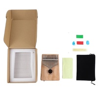 17 Key Mini Kalimba Percussion Instruments 8 Key Finger Thumb Piano Drum