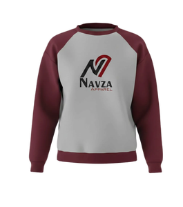 เสื้อสเวตเชิ้ตผู้ชายดีไซน์สวยคุณภาพสูง สีเบจ คอวี ตัดเย็บแบบมีดีไซน์พิเศษ สำหรับฤดูหนาว - Product Image 1