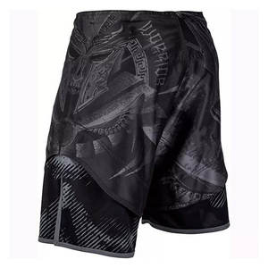 Ensemble de shorts d'entraînement de boxe MMA personnalisés de qualité supérieure, équipement de combat pour hommes de haute qualité avec impression par sublimation durable - Product Image 2
