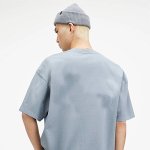 T-shirts en jersey pour homme, coupe ajustée, col rond, manches courtes, motif uni, respirant, séchage rapide, écologique, 100% coton, décontracté, haute qualité - Product Image 6