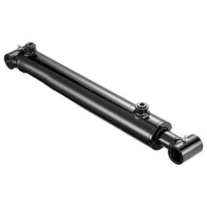 Vérin hydraulique à double effet, alésage 2 po, course 12 po, 3500 PSI, robuste, avec tube transversal soudé - Product Image 1