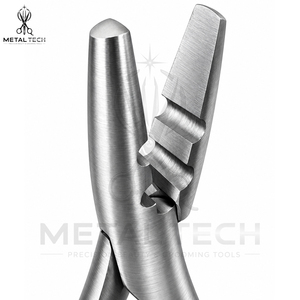 Pince de dépose d'extensions capillaires en acier inoxydable finition satinée, ouvre-anneaux micro-liens à double trou, outil de salon pour la destruction de liens à la kératine - Product Image 6