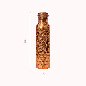 Botella de Cobre Auténtica Hecha a Mano para Almacenamiento de Agua, a Prueba de Fugas e Ideal para una Hidratación Diaria Saludable, Compre Directamente del Proveedor - Product Image 5