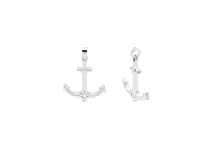 Colgante de ancla Fluke curvado hacia arriba - Product Image 1