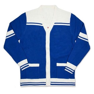 OEM/ODM Knitted Cardigan & Custom Embroidery Sorority College Fraternity <b>Sweaters</b> Casual Button Applique for Spring Winter - Product Image 1