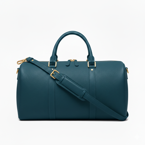 Bolsa de Viaje de Lujo en Color Beige, de Algodón, con Cierre, Ligera, Resistente al Agua, Ecológica, con Correa de Hombro Ajustable y Asa Elegante - Product Image 1