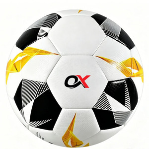 High Quality PU Professional Custom Logo Thermal Bonded <b>Football</b> Lightweight <b>Personalised</b> Game Ball - Product Image 1
