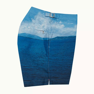 High Quality Polyester Swimming Water Reactive Luxury Logo Beach Nylon Custom Mesh <b>Men'S</b> Swim <b>Trunks</b> Shorts for <b>Men</b> - Product Image 5